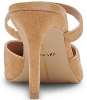 Dolce Vita Kanika Suede Dress Mules