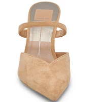 Dolce Vita Kanika Suede Dress Mules