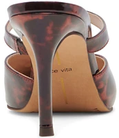 Dolce Vita Kanika Tortoise Patent Leather Dress Mules