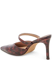 Dolce Vita Kanika Tortoise Patent Leather Dress Mules