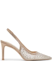 Dolce Vita Kaye Crystal Mesh Slingback Dress Pumps