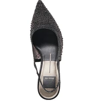 Dolce Vita Kaye Crystal Mesh Slingback Dress Pumps