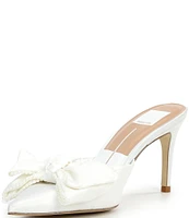 Dolce Vita Kayli Pearl Bow Detail Dress Mules