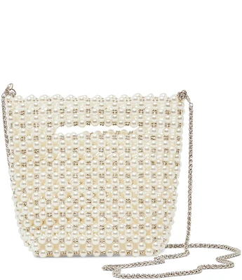 Dolce Vita Lisbet Slouchy Pearl Crossbody Bag