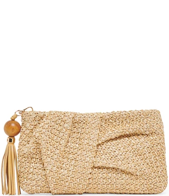 Dolce Vita Lorena Raffia Clutch
