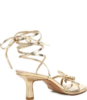 Dolce Vita Maison Metallic Leather Strappy Dress Sandals