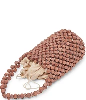 Dolce Vita Malou Wood Beads Bucket Bag