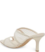 Dolce Vita Mandel Pearl Mesh Dress Sandals