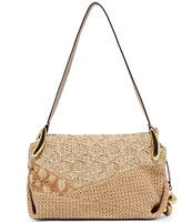 Dolce Vita Matilda Multi Raffia Shoulder Bag