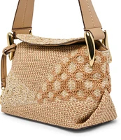Dolce Vita Matilda Multi Raffia Shoulder Bag