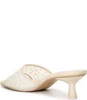 Dolce Vita Meeza Pearl Mesh Slide Sandals