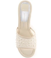 Dolce Vita Meeza Pearl Mesh Slide Sandals