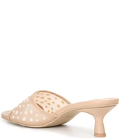 Dolce Vita Meeza Pearl Mesh Slide Sandals