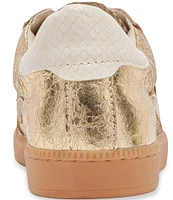 Dolce Vita Notice Metallic Leather Gum Sole Retro Sneakers