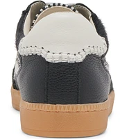 Dolce Vita Notice Stitch Leather Calf Hair Sneakers