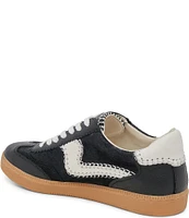 Dolce Vita Notice Stitch Leather Calf Hair Sneakers