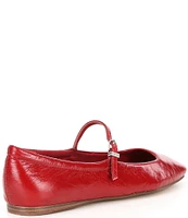 Dolce Vita Reyes Crinkle Patent Leather Mary Jane Ballet Flats