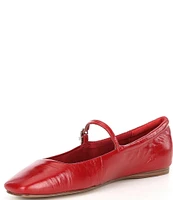 Dolce Vita Reyes Crinkle Patent Leather Mary Jane Ballet Flats