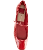 Dolce Vita Reyes Crinkle Patent Leather Mary Jane Ballet Flats