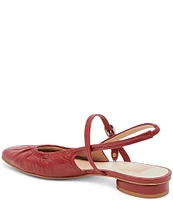 Dolce Vita Rianne Crinkle Patent Leather Slingback Flats