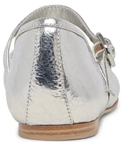 Dolce Vita Rodni Metallic Leather Mary Jane Ballet Flats