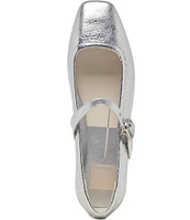 Dolce Vita Rodni Metallic Leather Mary Jane Ballet Flats