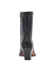 Dolce Vita Rutger Leather Pointed Toe Booties