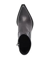 Dolce Vita Rutger Leather Pointed Toe Booties