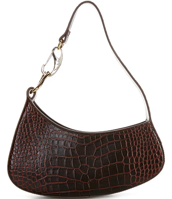 Dolce Vita Skylar Croco Leather Shoulder Bag