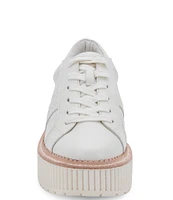 Dolce Vita Tiger Leather Platform Sneakers