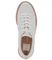 Dolce Vita Tiger Leather Platform Sneakers