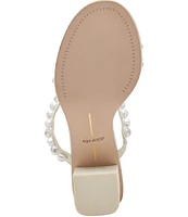 Dolce Vita Tinker Pearl Embellished Dress Sandals