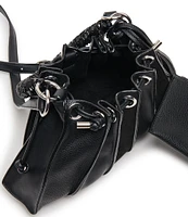 Dolce Vita Toni East West Pleated Satchel Bag