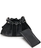 Dolce Vita Toni East West Pleated Satchel Bag