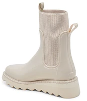 Dolce Vita Tropic H2O Waterproof Patent Wedge Booties