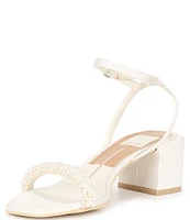 Dolce Vita Zalima Pearl Embellished Dress Sandals