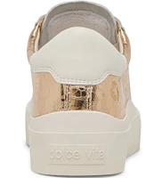 Dolce Vita Zayn360 Mirror Metallic Recycled Leather Platform Sneakers