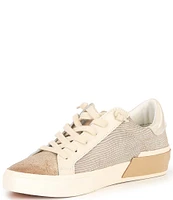 Dolce Vita Zina Dune Embossed Leather Retro Sneakers