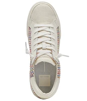 Dolce Vita Zina Raffia Pride Slip-On Sneakers