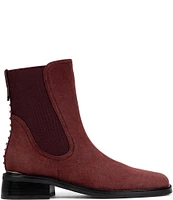 Donald Pliner Autumn Suede Chelsea Booties