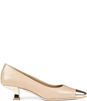 Donald Pliner Cristine Patent Leather Cap Toe Dress Pumps