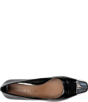 Donald Pliner Cristine Patent Leather Cap Toe Dress Pumps