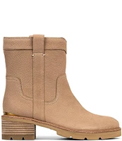 Donald Pliner Endra Suede Pull On Booties