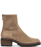 Donald Pliner Eryna Studded Suede Booties