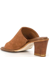 Donald Pliner Jaylyn Suede Slide Toe Post Sandals