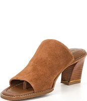 Donald Pliner Jaylyn Suede Slide Toe Post Sandals