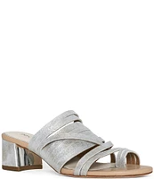 Donald Pliner Marlow Strappy Leather Toe Ring Sandals