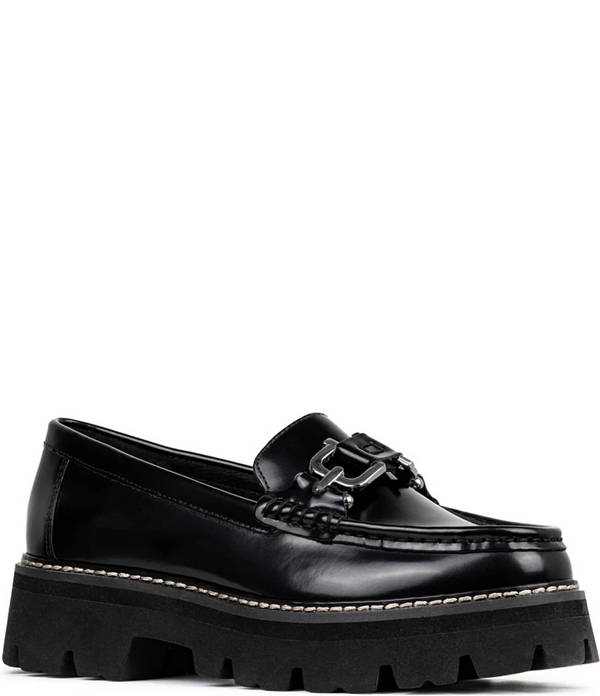 Donald Pliner Marvell Lug Sole Bit Loafers