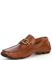 Donald Pliner Men's Dacio Bit Buckle Leather Drivers