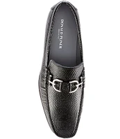 Donald Pliner Men's Dacio Lizard Print Bit Loafers